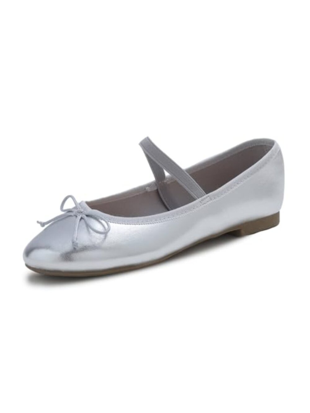 Women's Crochet Mesh Round Toe Slip On Ballet Flats Comfort Walking Shoes
